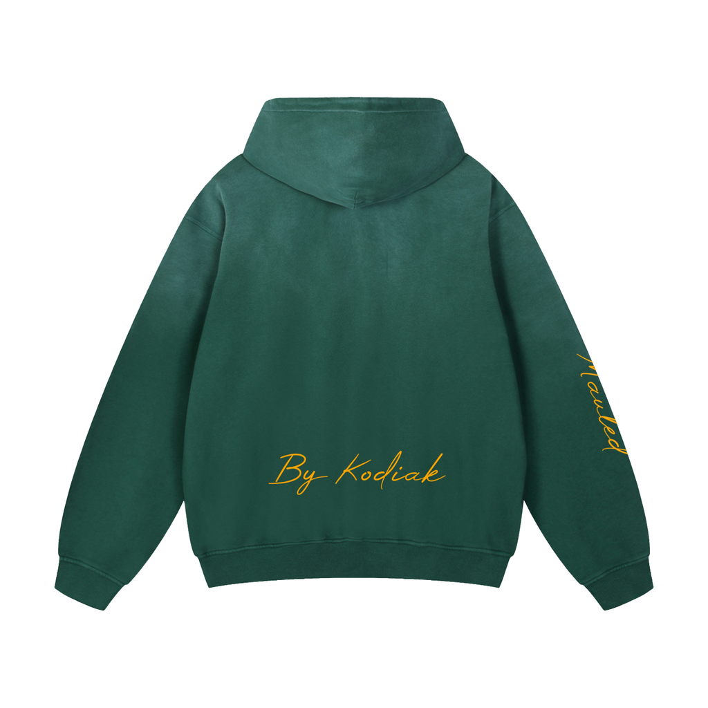 Bear Sunfade Oversized Hoodie