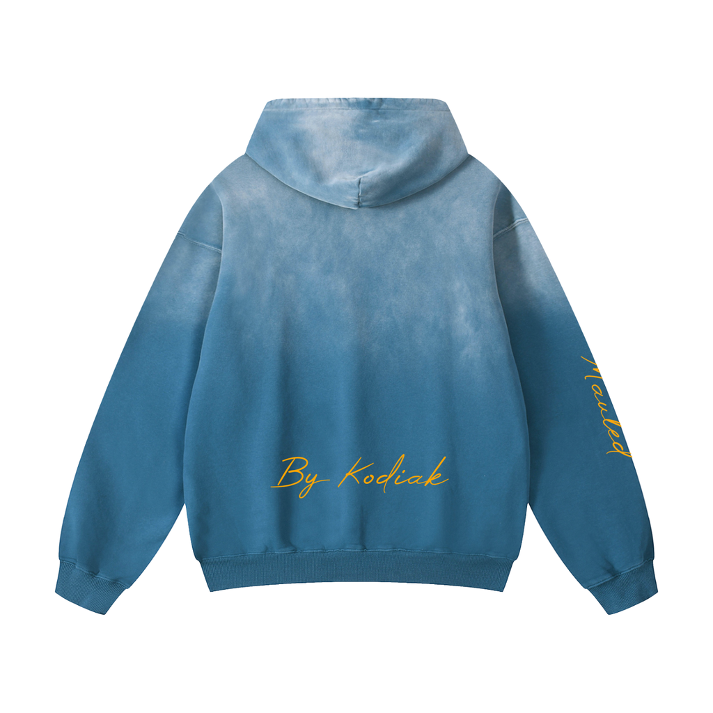Bear Sunfade Oversized Hoodie