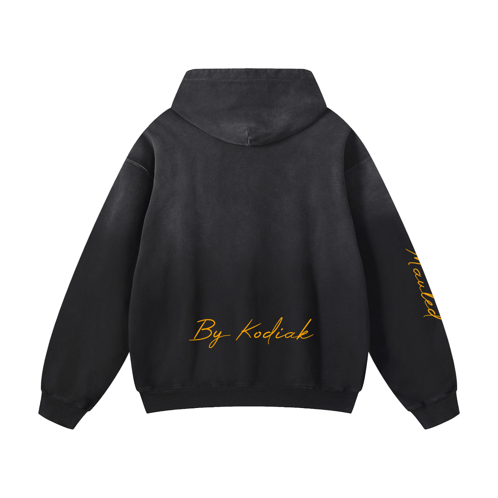 Bear Sunfade Oversized Hoodie